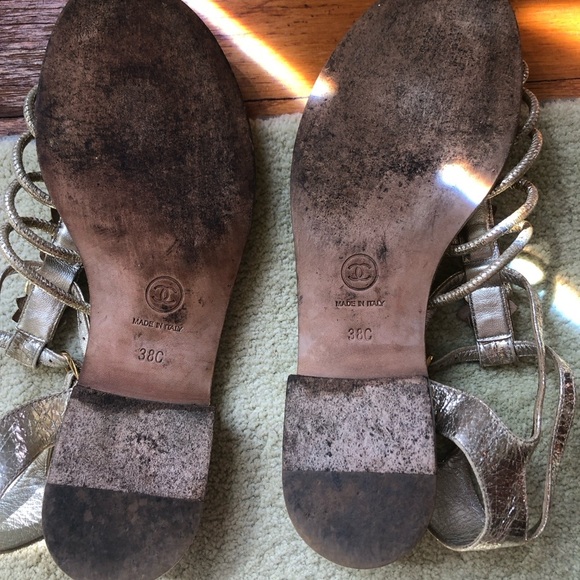 Chanel sandals size 38 - Picture 8 of 8
